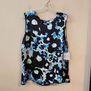Beautiful Summer Kasper Seperates top dressy XL NWT